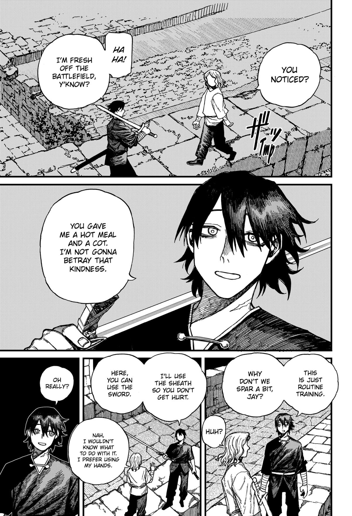Centuria Manga Chapter 32 page 11 - Woman of Water scene